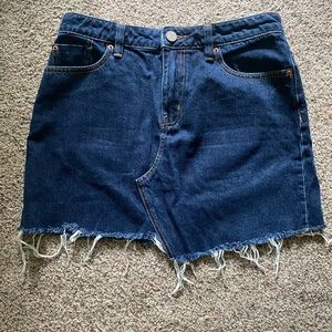 Denim skirt